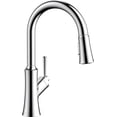thumbnail image 1 of Hansgrohe 04793 Joleena 1.75 GPM Pull Down Kitchen Faucet Higharc Spout - Chrome, 1 of 5