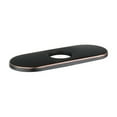 thumbnail image 1 of Hansgrohe 14018 6-1/2" Escutcheon Plate - Bronze, 1 of 2
