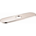 thumbnail image 1 of Hansgrohe 14019 10" Escutcheon Plate For Single Hole Kitchen Faucets - Nickel, 1 of 6