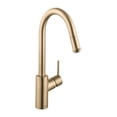 thumbnail image 1 of Hansgrohe 14872 Talis S² 1.75 GPM Pull-Down 1-Spray Kitchen Faucet - Brushed Gold Optic, 1 of 5