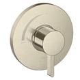 thumbnail image 1 of Hansgrohe 15739 Ecostat S Single Function Pressure Balanced Valve Trim Only - Nickel, 1 of 3