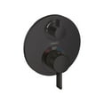thumbnail image 1 of Hansgrohe 15758 Ecostat S Thermostatic Valve Trim Only - Black, 1 of 3