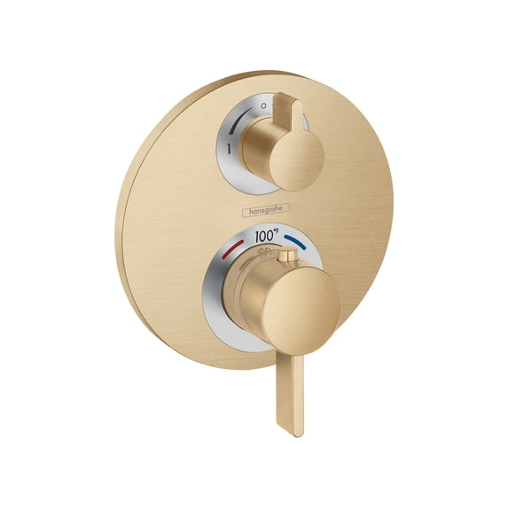 Hansgrohe 15758 Ecostat S Thermostatic Valve Trim Only - Bronze