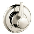 thumbnail image 1 of Hansgrohe 15934831 Metris C Trio/Quattro Trim, Polished Nickel, 1 of 4