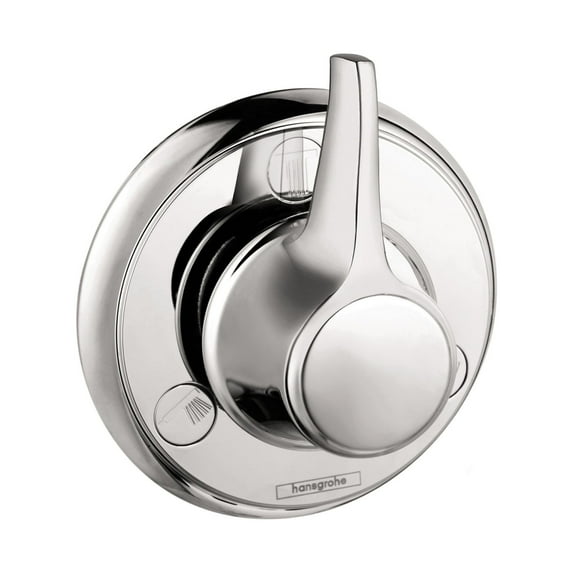 Hansgrohe 15934001 Metris C 1-Handle Trio or Quattro Diverter Valve Trim Kit in Chrome