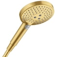 thumbnail image 1 of Hansgrohe 26036 Raindance Select S 1.75 GPM Multi Function Hand Shower - Brushed Gold, 1 of 3