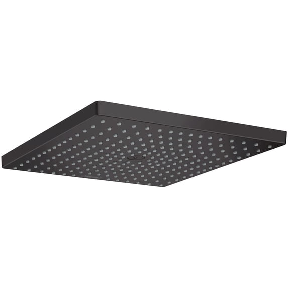 Hansgrohe 26239 Raindance E 2 (GPM) Single Function Rain Square Shower Head - Black