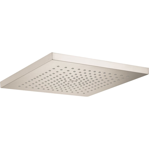 Hansgrohe 26240 Raindance E 1.8 (GPM) Single Function Rain Square Shower Head - Nickel