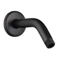 thumbnail image 1 of hansgrohe Replacement 6-inch Modern Showerarm in Rubbed Bronze, for Wall Mount Showerhead, 27411923, 1 of 5