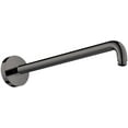 thumbnail image 1 of Hansgrohe 27413 Raindance 15" Shower Arm - Polished Black Chrome, 1 of 1