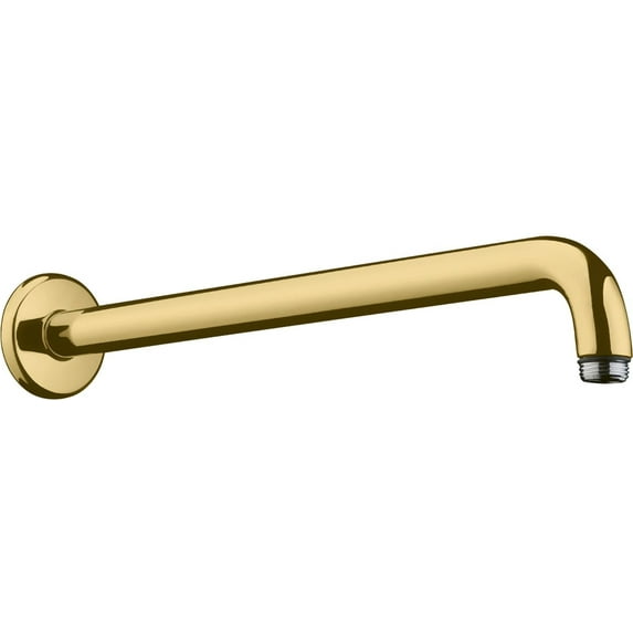 Hansgrohe 27413 Raindance 15" Shower Arm - Polished Gold Optic
