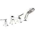 thumbnail image 1 of hansgrohe 31314831 Metris C Four Hole Roman Tub Set Trim 5.0 GPM Polished Nickel, 1 of 3