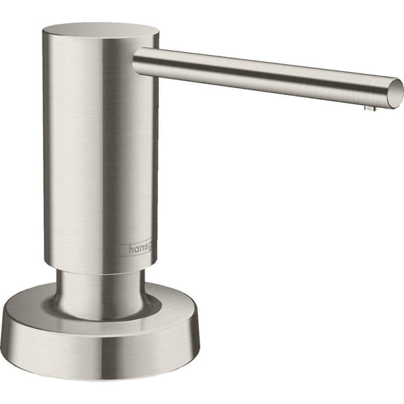 Hansgrohe Talis Deck Mount Soap Dispenser in Steel Optic