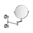 thumbnail image 1 of Hansgrohe 42090820 Bn AX Montreux Shaving Mirror, Pull Out, 1 of 3