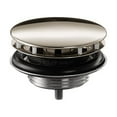 thumbnail image 1 of Hansgrohe 50001 Accessories 1-1/4" Non-Closing Drain Assembly - Nickel, 1 of 3