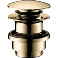 thumbnail image 1 of Hansgrohe 50100 Accessories 1-1/4" Push-Open Drain Assembly - Polished Gold Optic, 1 of 1