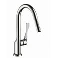 thumbnail image 1 of Hansgrohe Axor Citterio Brass Chrome 8.88in Single Hole Faucet, 1 of 2