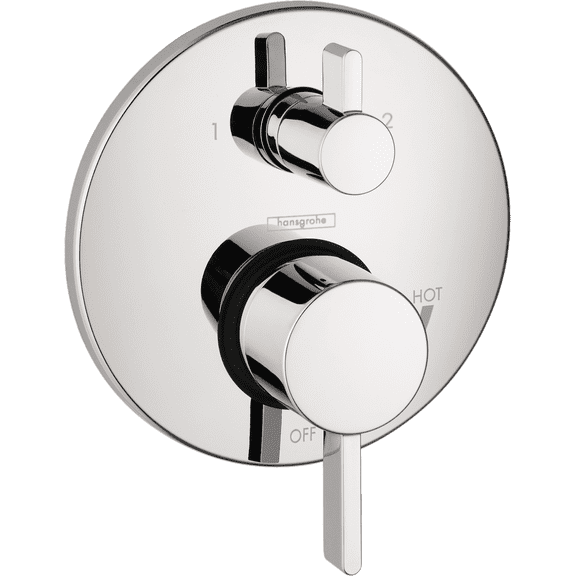 Hansgrohe Ecostat Pressure Balance Trim S with Diverter in Chrome