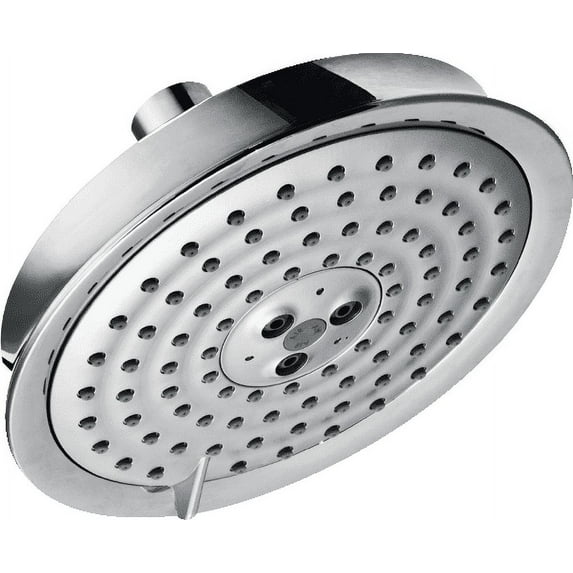 Hansgrohe Raindance Classic Showerhead 150 3-Jet, 2.5 GPM in Chrome