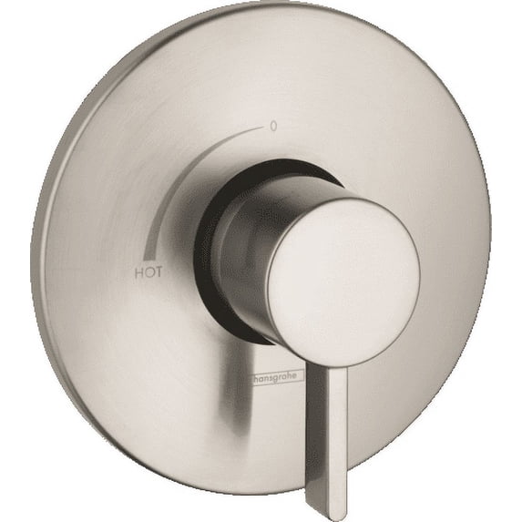 Hansgrohe S Pressure Balance Trim Brushed Nickel