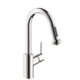 thumbnail image 1 of Hansgrohe 4286000 Talis S 2 Prep Kitchen Faucet with 2-Spray Pull Down in Chrome, 1 of 4