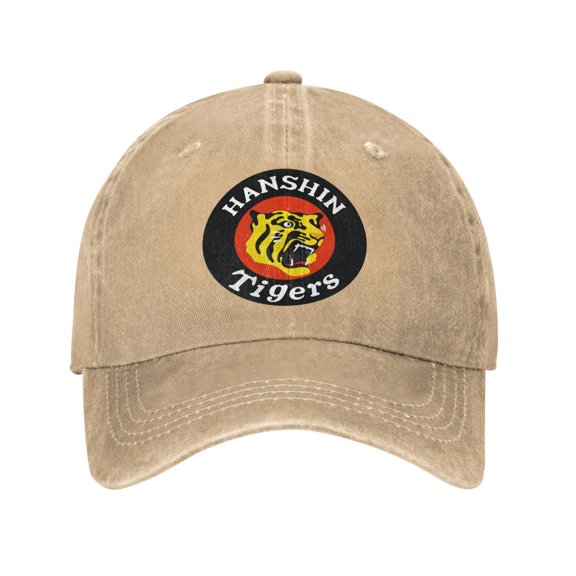 Hanshin Tigers Hat Washed Cotton Baseball Cap