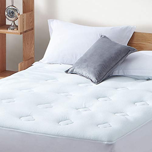 Twin XL White Gel Memory Foam Mattress Topper