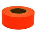 thumbnail image 1 of Hanson 17000 150 ft Glo Orange Vinyl Flagging Tape / Marking Ribbon - Quantity of 144, 1 of 1