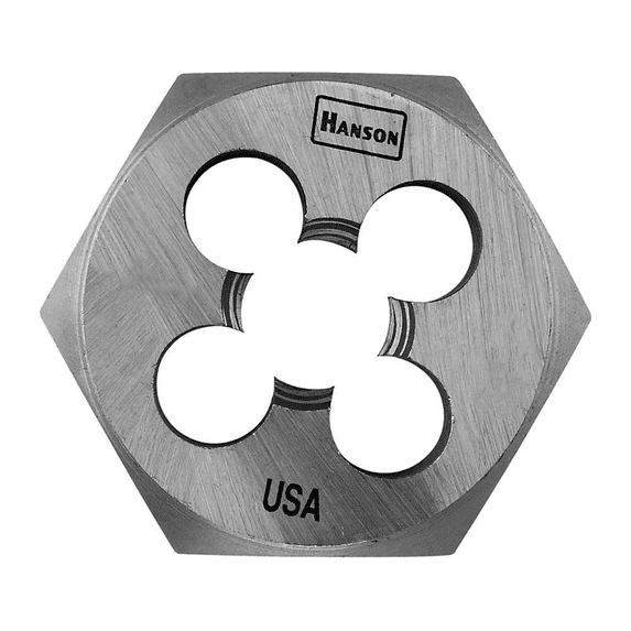 Hanson 3/4" - 16 NF HCS HEX DIE 1-7/16" ACROSS FLAT