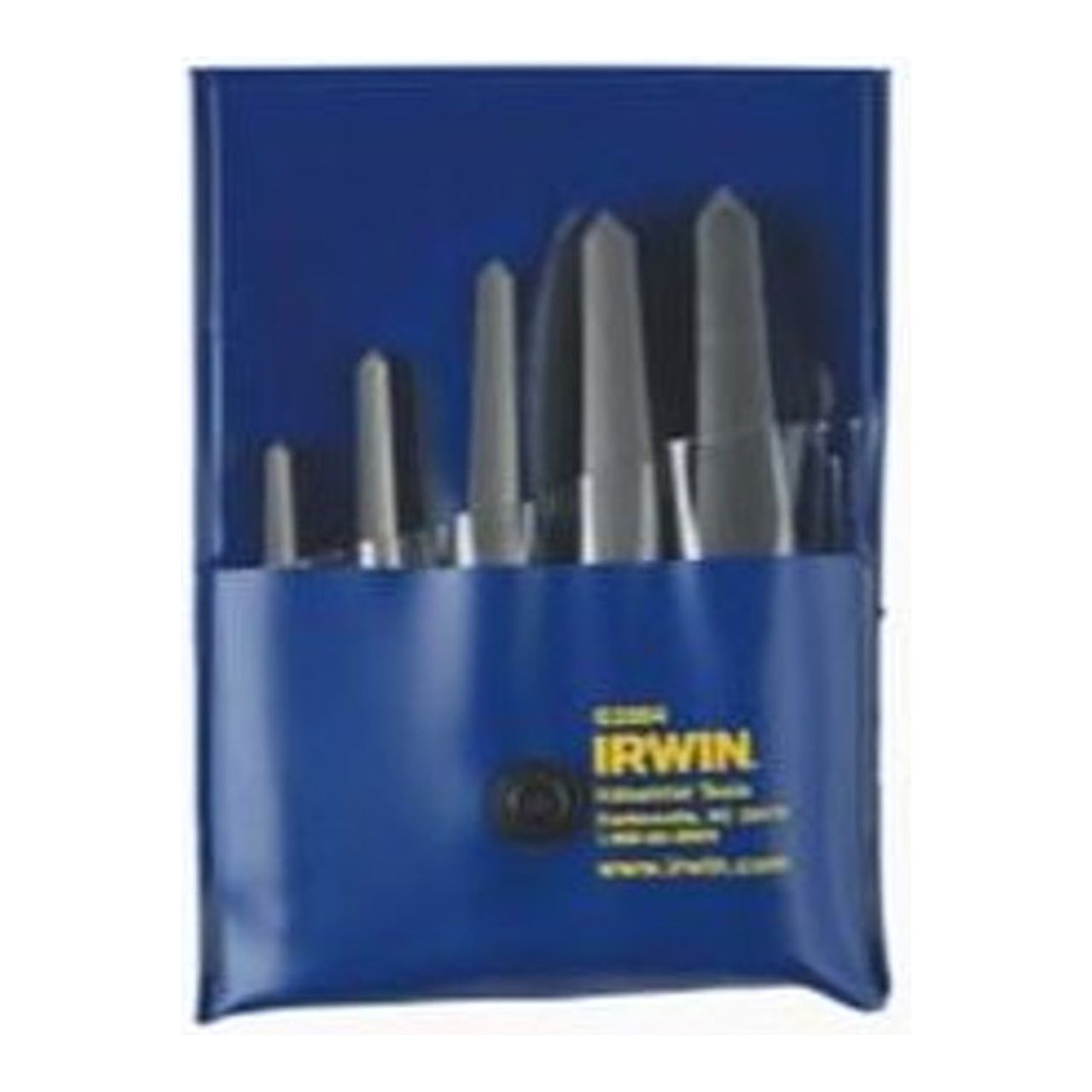 Hanson 53635 5 Piece Straight Flute St1 St5 Screw Extractor Set