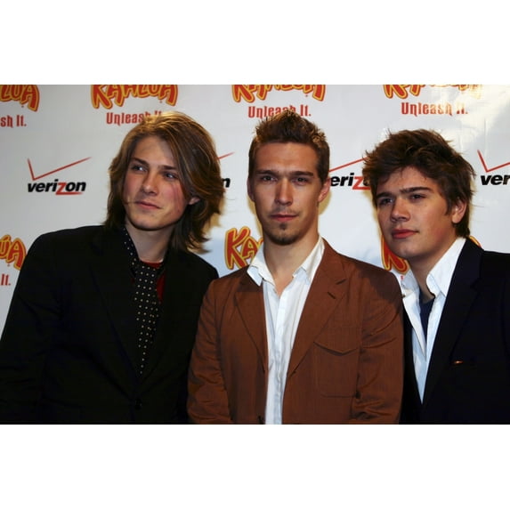 Hanson At Queer Eye For The Straight Guy Record Release Party, Ny 2132004 Celebrity (10 x 8)