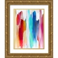 thumbnail image 1 of Hanson, Jackie 19x24 Gold Ornate Wood Framed with Double Matting Museum Art Print Titled - Lively IV, 1 of 4