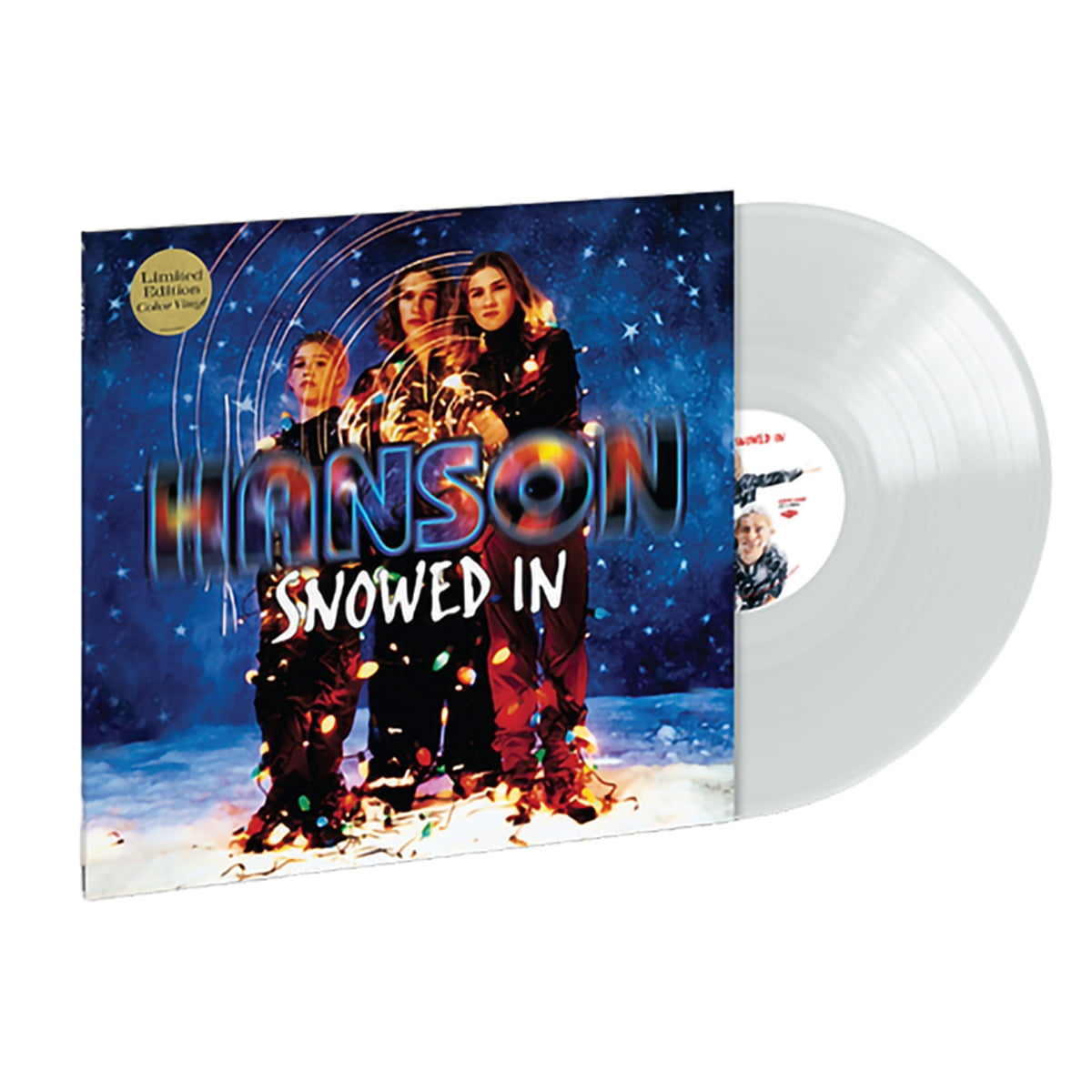 Hanson - Snowed in Christmas Album Exclusive Milky Clear Color Vinyl LP Record