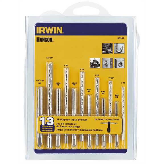 Hanson TAP AND DRILL SET