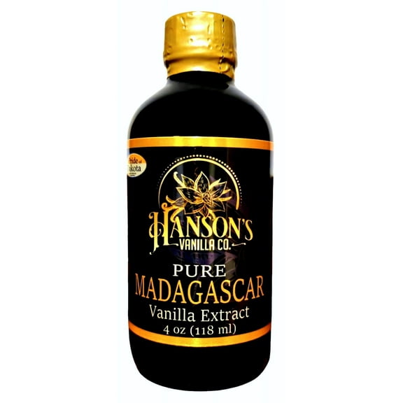 Hanson's Vanilla Co. - Pure Madagascar Vanilla Extract - 4 oz