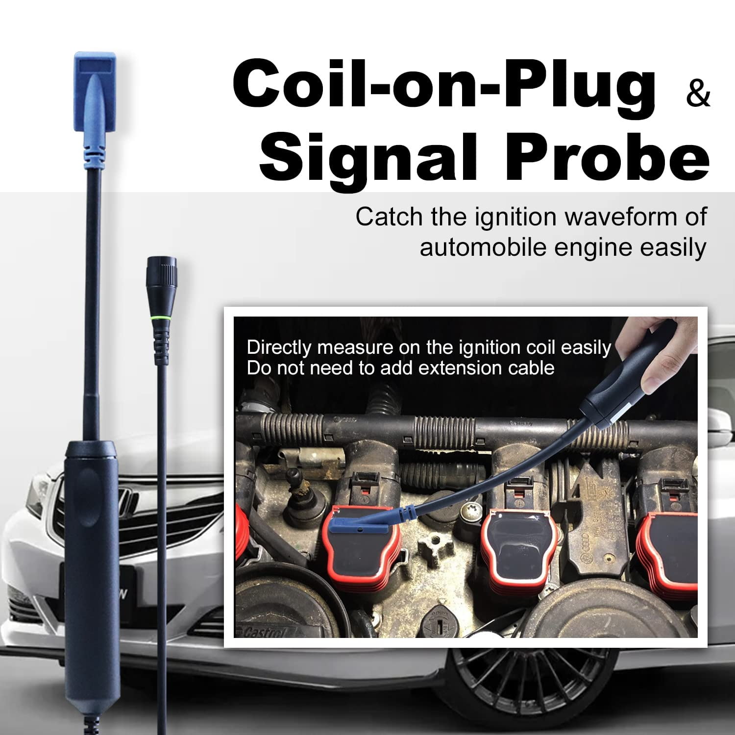 Hantek HT20COP Oscilloscope Probe CoilonPlug and Signal Probe