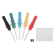 Hantek Probe Kit HT307 - Back Probe Pins Set - Oscilloscope Probes for Automotive Diagnostic Test Accessories Repair Tools Back Pinning Probes Set of 5, Assorted Colors