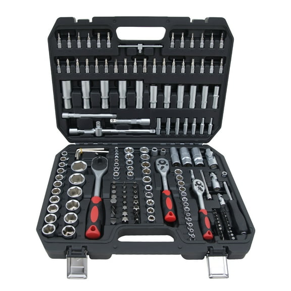 Hantinstom 171p Ultimate Sockets Set Comprehensive Hand Tool Set Perfect for Home Essentials College Dorm Car Emergency Kit