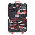 thumbnail image 1 of Hantinstom 237-Piece Household Tools Kit Essential Home Repair Set with Plastic Toolbox, 1 of 6