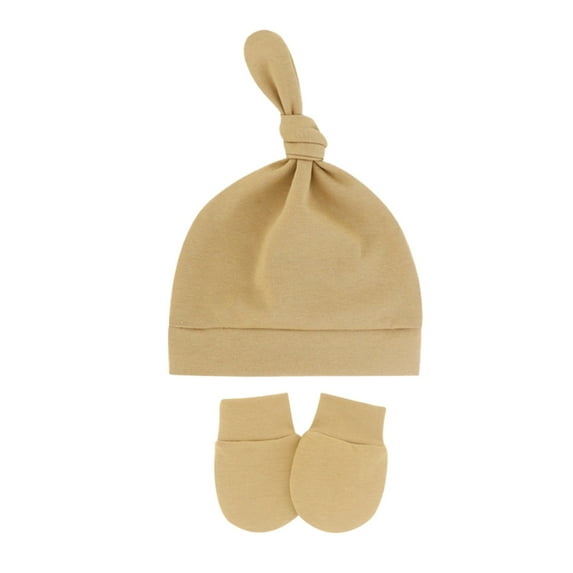 Hantrom Baby Sun Hat,Baseball Cap,Newborn Hats Soft & Warm Knotted Cap For Boys And Girls - Organic Baby Hats 0-6 Month Old Mittens Infant Toddler Gloves,Sun Hat,Summer Hats,Hats For Women,Q