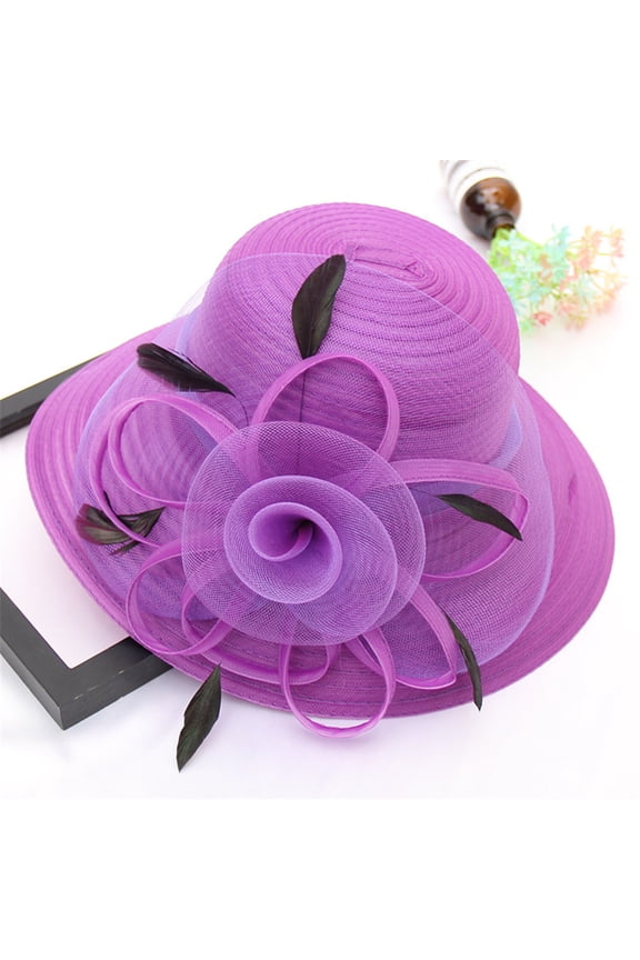 Baseball Cap,Derby Hats,Women's Church Kentucky Daily Cap Fascinator Bridal Tea Party Wedding Hat,Sun Hat,Summer Hats,Hats For Women,Purple