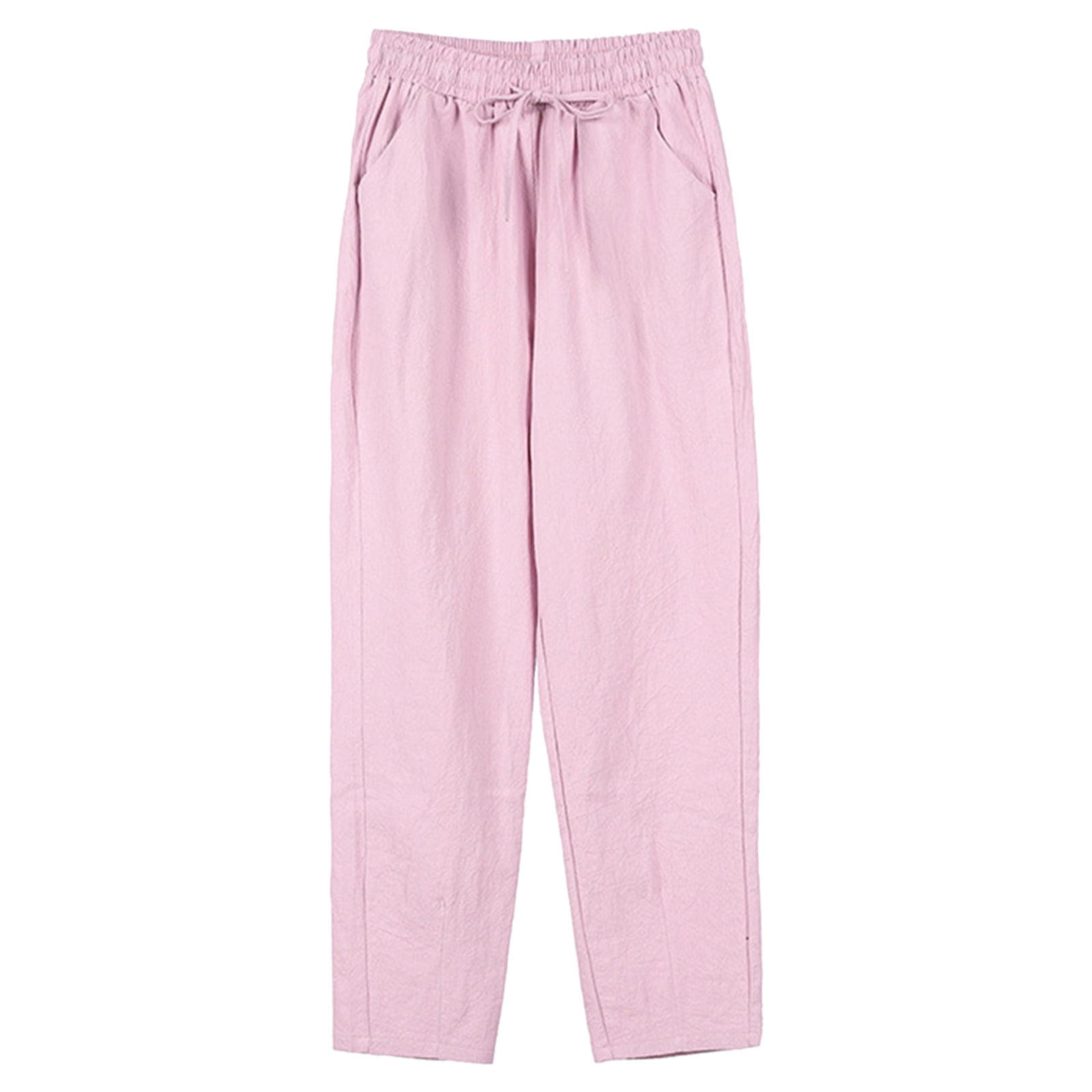 Light Pink Pants in Cotton Blend main image 0