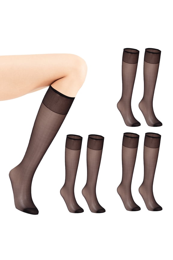 Thigh High Stockings,Socks For Women,4 Pairs Of Women'S Silk Thigh High Socks Nylon Socks For Women Cosplay Costume Party Tights Accessories,Knee High Stockings,Boot Socks,Long Socks,Black