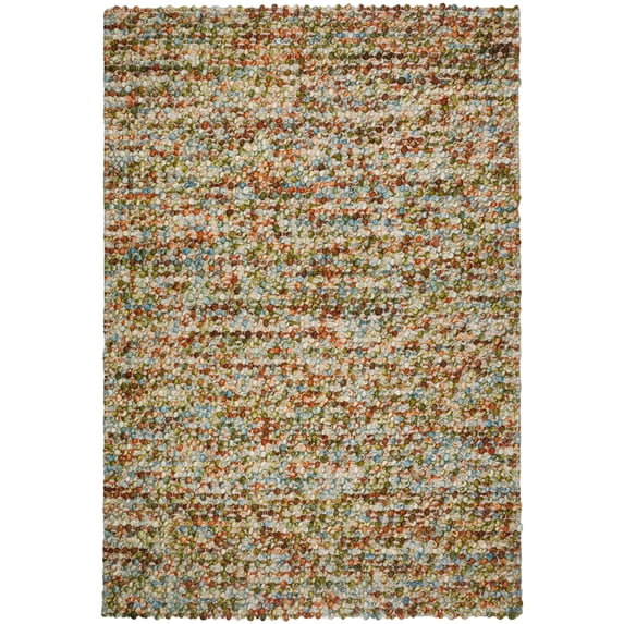 Dalyn Hanu Area Rug HU1-Green HU1GE4X6 Green, 3'6" x 5'6"