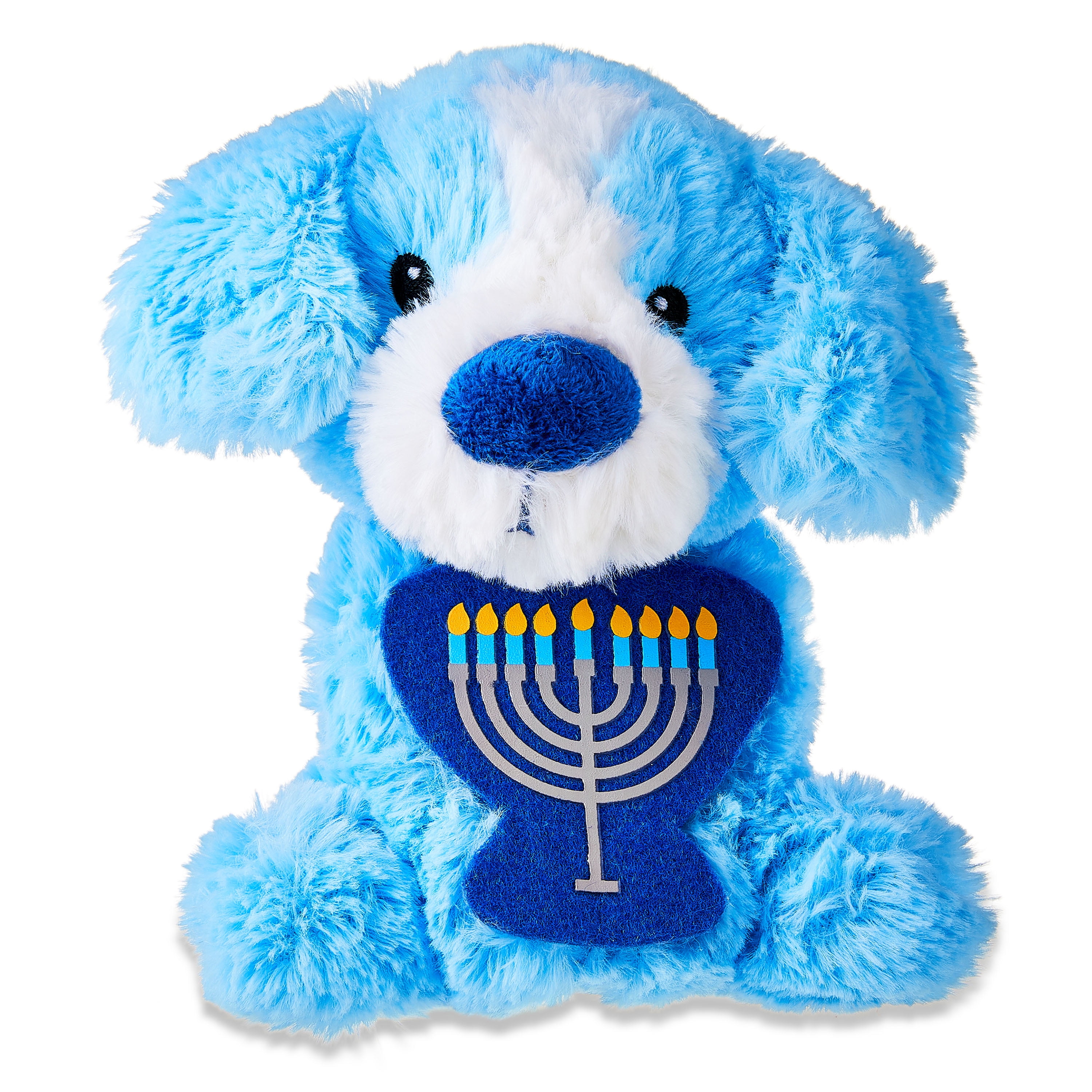 Hanukkah 6.25 in Plush Blue Puppy, Child, by Way to Celebrate