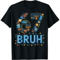 thumbnail image 1 of Hanukkah 67 Six Seven Bruh Boys Kids 67 Meme Hanukkah 6-7 T-Shirt- American fashion hot selling casual retro high quality 100% cotton T-shirt 1 piece, 1 of 1