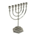 thumbnail image 1 of Hanukkah Candle Stand Jewish Menorah Festive Candle Holder 7 Branch Candle Stand Home Table Centerpiece Decor, 1 of 9