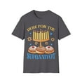 thumbnail image 1 of Hanukkah Celebration Menorah Sweets Donuts Novelty Unisex Softstyle T-Shirt, 1 of 4
