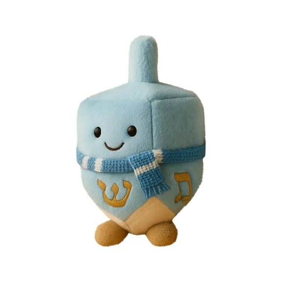Hanukkah Comfort Plush Toy - Soft Cuddly Companionfor Holiday and Relaxation