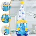thumbnail image 1 of Hanukkah Doll under $5! CQCYD Holiday Gnome Decor, Christmas Rudolph Doll with Blue Hat, Faceless Plush Doll for Home Decoration, Festive Tabletop Decor for Mantel Shelf, 1 of 4